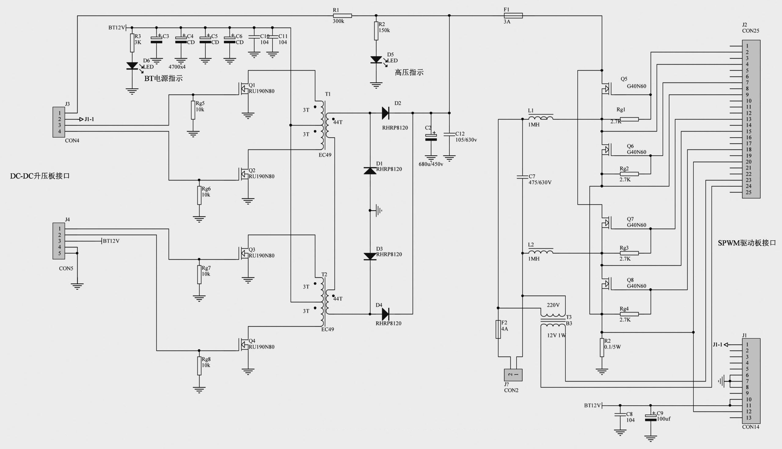 Diagram of Inverter Voltage Fluctuation Process