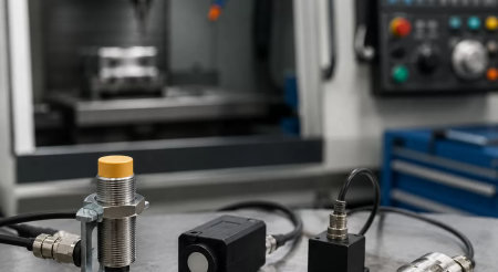Discover top five budget-friendly IIoT sensors for CNC monitoring including vibration, temperature, power, and proximity sensors to reduce downtime and boost productivity.