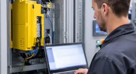 Learn how to access fault history in ProDrive for Baumüller BM4422 drives with step-by-step guidance on troubleshooting and diagnostics.