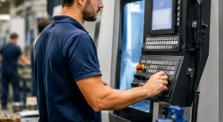 Learn how to calculate OEE for CNC shops with seven key metrics to improve productivity, reduce downtime, and optimize manufacturing performance.