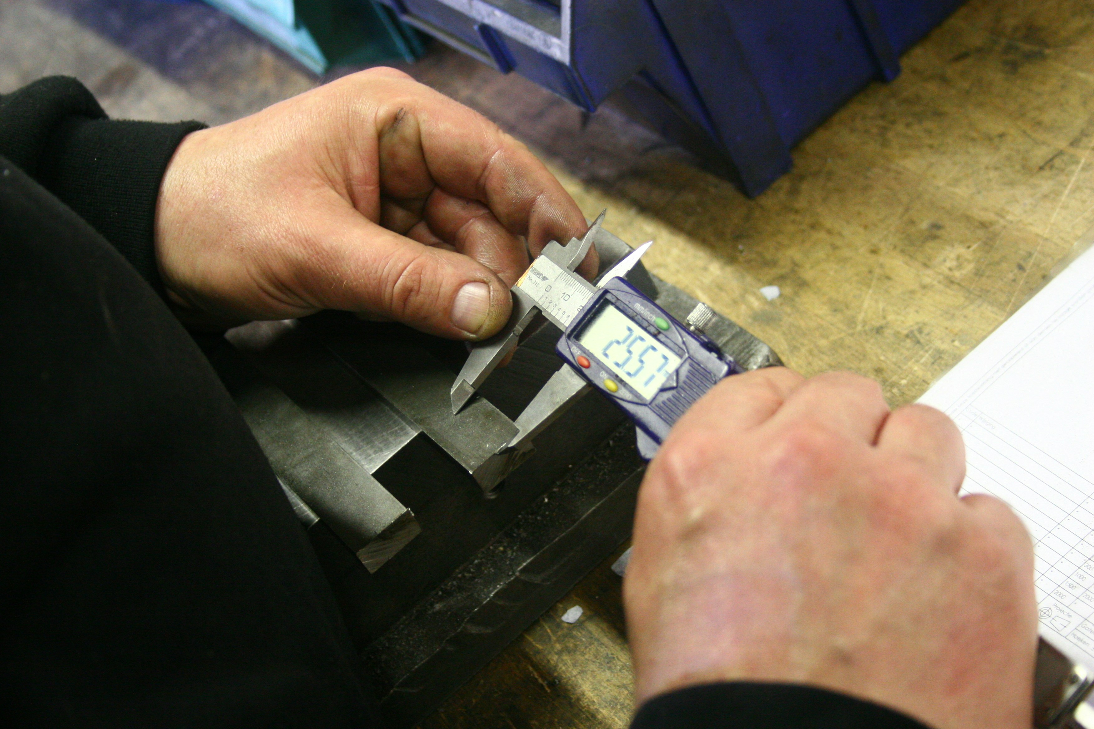 Electrician installing a voltage stabilizer